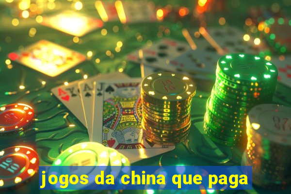 jogos da china que paga